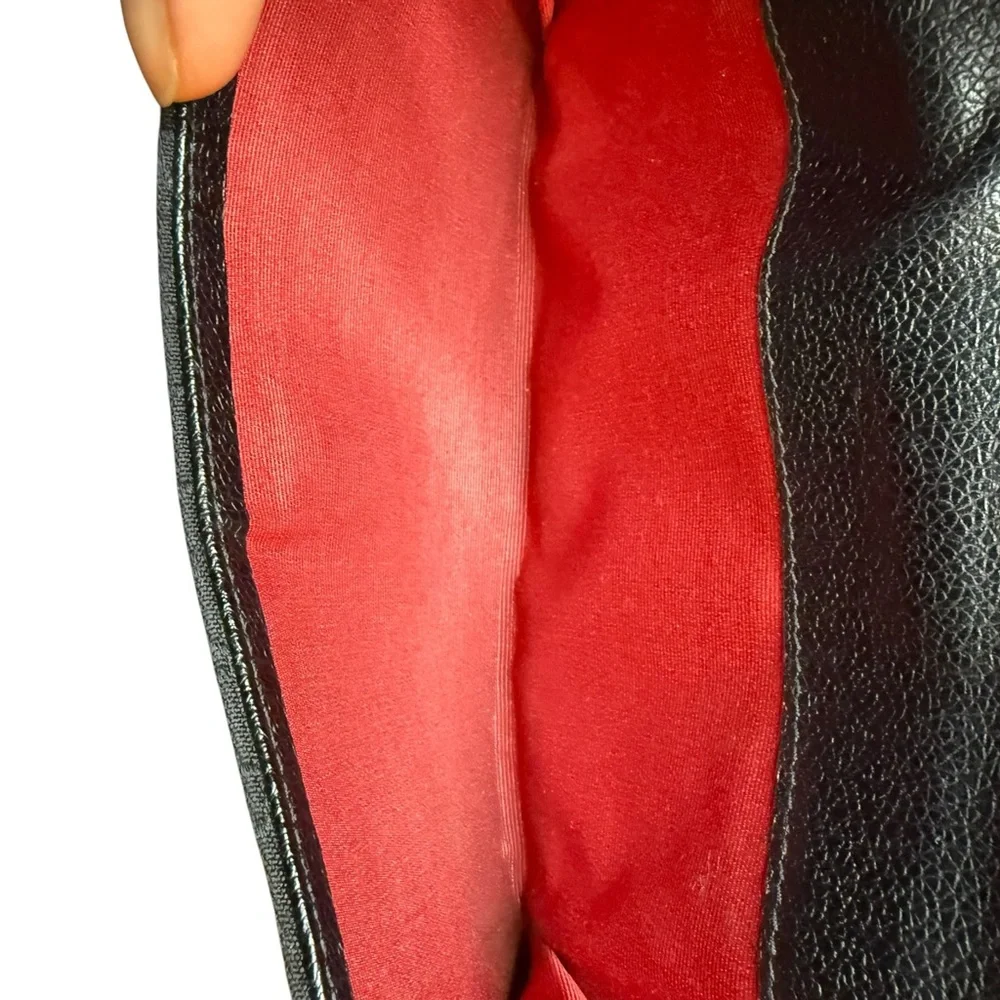 Bulgari Black Leather and Canvas Long Wallet - Picture 4 of 10